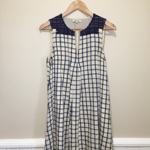 Madewell Sunray linen cotton dress Small - Picture 4 of 10